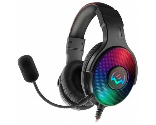 [Наушники] SVEN AP-U1001MV, черный (USB, LED)