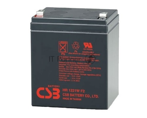 Батарея CSB HR 1221W (12V, 5Ah) F2