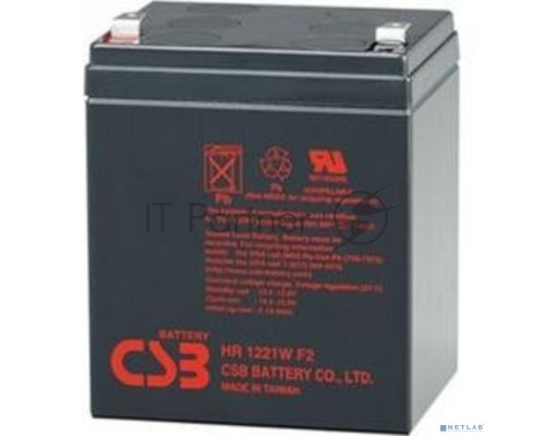 Батарея CSB HR 1221W (12V, 5Ah) F2
