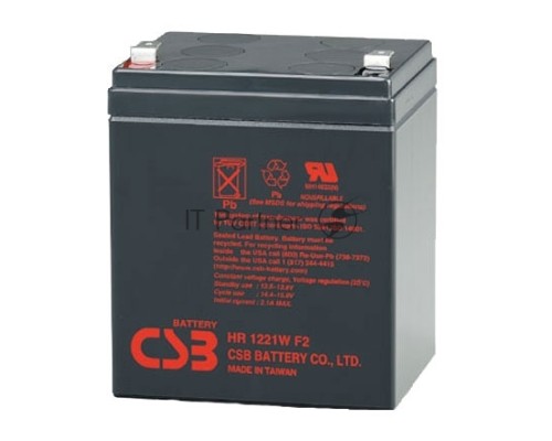 Батарея CSB HR 1221W (12V, 5Ah) F2