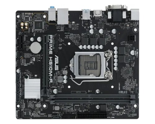 [Материнская плата] ASUS PRIME H510M-R-SI (Socket1200, mATX, 2xDDR4(64GB), VGA/HDMI 2.0, 1xPCIe 4.0x16/1xPCIe 3.0, 1xLAN, 4xSATA 6Gb/s, 2xUSB 3.1, 2xUSB 2.0, 1xPS/2)