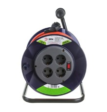 ЭРА Б0046836 Удлинитель силовой RPx-4es-3x1.5-40m на п. катушке c/з 4 гн 40м ПВС 3х1.5 