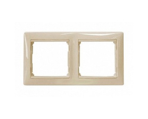 [ Розетки, выключатели и аксессуары] Legrand 774352 Рамка Valena 2 поста слоновая кость