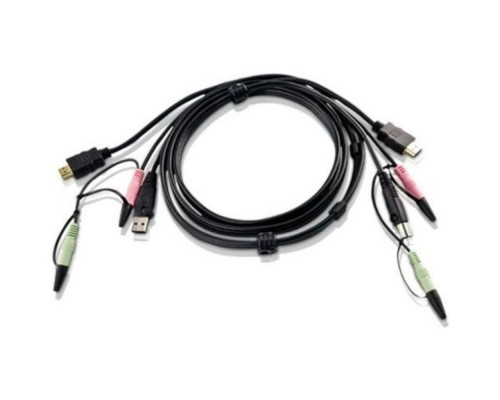 [Переключатель] Custom USB 2.0 HDMI KVM Cable L:1.8m