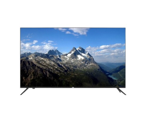 [Телевизор] JVC LT-50M797 черный БЕЗРАМОЧНЫЙ {Google TV Android 9.0, 4K ULTRA HD 3840x2160, Wi-Fi 2.4/5G b/g/n/ac, Bluetooth, DVB-C, DVB-T, DVB-T2, Слот CI/CI+,  Яркость 330 Кд/м?}