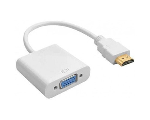 [переходник] KS-is KS-315 Адаптер HDMI M в VGA F, белый