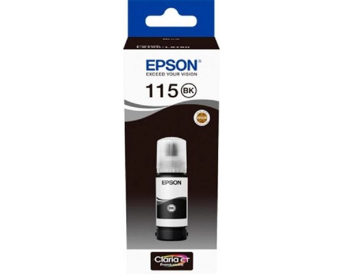 [Расходные материалы] EPSON C13T07C14A  Контейнер 115 с черными пигментными чернилами для L8160/L8180