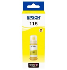 EPSON C13T07D44A  Контейнер 115 с жёлтыми чернилами для L8160/L8180