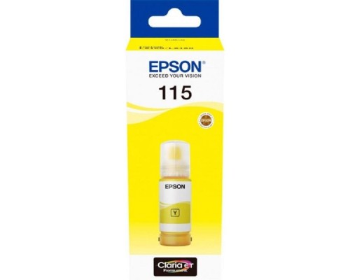 [Расходные материалы] EPSON C13T07D44A  Контейнер 115 с жёлтыми чернилами для L8160/L8180