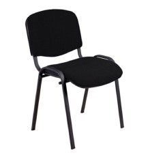 Стул для посетителей ИЗО, каркас черный / ткань C11 Черный, шт (7047127)
