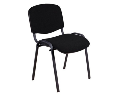 [Офисные кресла] Стул для посетителей ИЗО, каркас черный / ткань C11 Черный, шт (7047127)