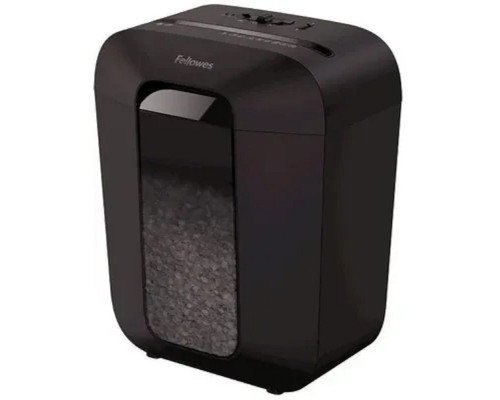 [Уничтожитель] Fellowes Шредер PowerShred LX50 FS-44060(01), черный {DIN P-4, 4х37мм, 9лст.,  17 лтр., уничт.: скрепки,скобы,карты}