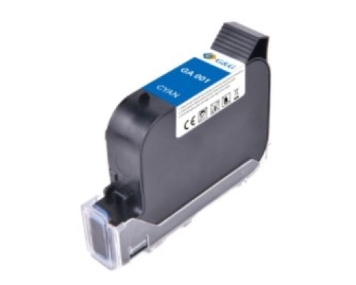 [Расходные материалы] Картридж струйный G&G GA-001C голубой (42мл) для G&G GG-HH1001