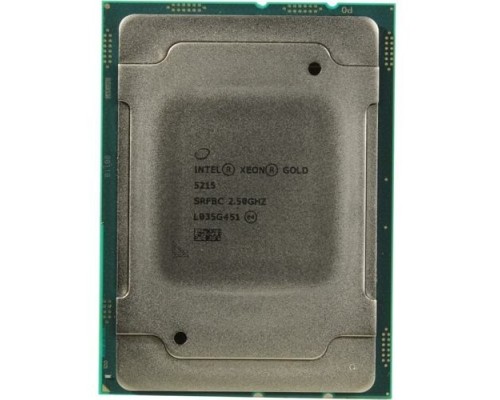 [DELL Процессоры] Процессор Dell 338-BSDS Intel Xeon Gold 5215 13.75Mb 2.5Ghz