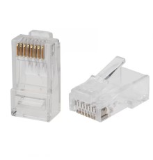Rexant (05-1031-4) Разъем RJ-45(8P8C) под витую пару, UTP, CAT 6 (упаковка 50 шт)