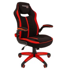 Кресло Chairman   game 19 Россия ткань черн./красн. н.п. (7069658)