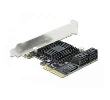 ORIENT J585S5, Контроллер PCI-Ex4 v3.0, SATA3.0 6Gb/s, 5-port int, JMicron JMB585 chipset, oem