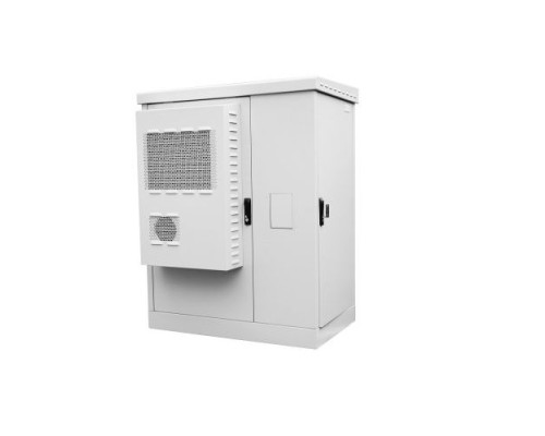 [Монтажное оборудование] ЦМО Шкаф всепогодный напольный укомплектованный 18U (Ш1000 * Г600) с эл. отсеком, комплектация ТК-IP55 (ШТВ-2-18.10.6-К3А3-ТК)