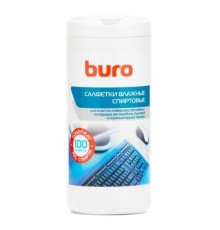 Салфетки Buro BU-AN32 антибактериальные (100лист.) спиртовые [1429366]