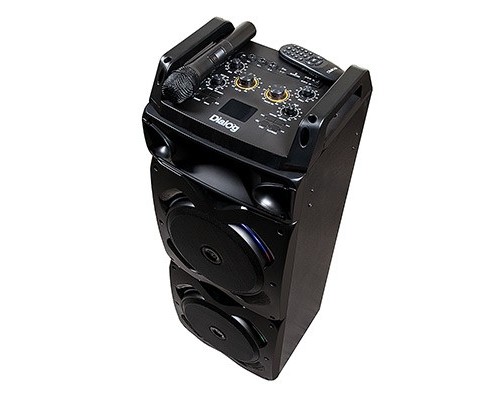 [Колонки] Dialog Oscar AO-220 - акустическая колонка 1.0, 100W RMS, Караоке с беспр. микр, BT+FM+USB+SD+GT