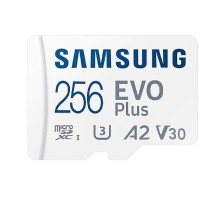 Micro SecureDigital 256Gb Samsung MB-MC256KA/RU/KR/APC/EU EVO PLUS + adapter 
