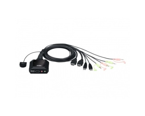 [Переключатель] ATEN CS22H 2 PORT USB HDMI KVM SWITCH 