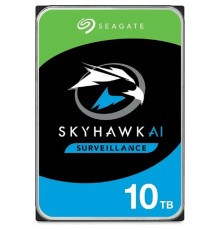 10TB Seagate SkyHawkAl (ST10000VE001) {SATA 6 Гбит/с, 7200 rpm, 256 mb buffer, для видеонаблюдения}