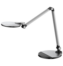 Camelion KD-865  C03 серебро LED(Свет-к наст.10 Вт,230В,600 лм,сенс.рег.ярк и цвет.темп)