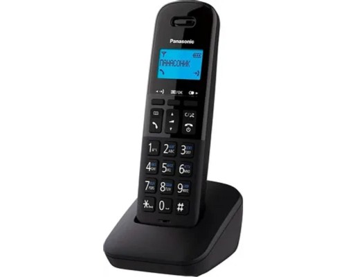 [Телефон] Panasonic KX-TGB610RUB  (черный) {Беспроводной DECT,40 мелодий,телефонный справочник 120 зап.