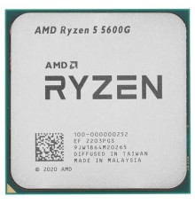 CPU AMD Ryzen 5 5600G OEM (100-000000252) {3,90GHz, Turbo 4,40GHz, Vega 7 AM4}