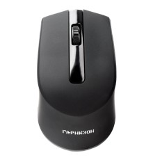 Гарнизон Мышь беспров. GMW-470, черный, 1000 DPI, 3 кн.+ колесо-кнопка