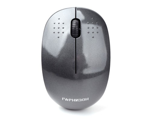 [Клавиатуры, мыши] Гарнизон Мышь беспров. GMW-440-1,  серый, 1000 DPI, 2 кн.+ колесо-кнопка