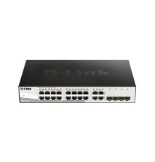 D-Link DGS-1210-20/F2A Настраиваемый L2 коммутатор с 16 портами 10/100/1000Base-T и 4 комбо-портами 100/1000Base-T/SFP