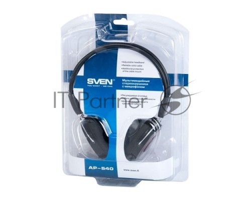 Гарнитура SVEN AP-540 с регулятором громкости