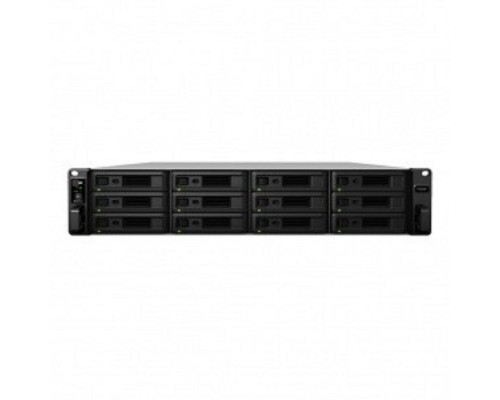 [Дисковый массив] Synology SA3200D Rack 2U (QC2,4GhzCPU/8Gbupto64/2x1GbE+1x10GbERJ45(+1xExpSlot) per contr)NoHDD(upto12 2,5