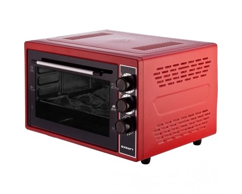 [Микроволновые печи] KRAFT KF-MO 3200 R Мини-печь, 32 л, красный