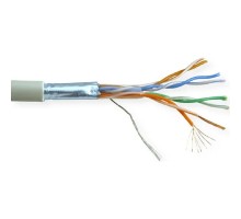 5bites Кабель FT5725-100A витая пара FTP / STRANDED / 5E / 24AWG / CCA / PVC / 100M