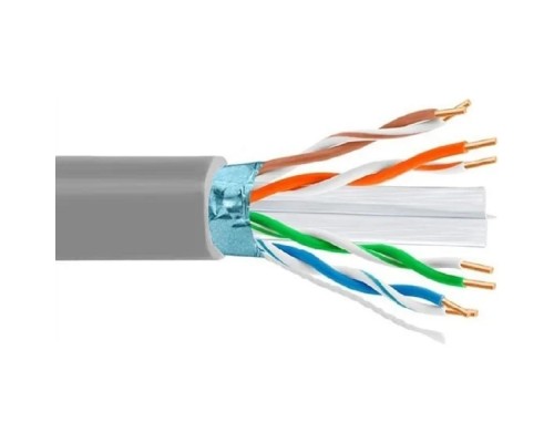 [Кабель] 5bites Кабель FS6575-100A витая пара FTP / SOLID / 6CAT / 23AWG / CCA / PVC / 100M