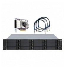QNAP TL-R1200S-RP SATA 6GB/s JBOD storage enclosure, 12-tray 3,5