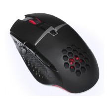 Exegate EX289490RUS Мышь ExeGate Gaming Standard Laser GML-14 (USB, лазерная, 1000/1200/3000/4000dpi, 8 кнопок и колесо прокрутки, длина кабеля 1,5м, черная, Color box)