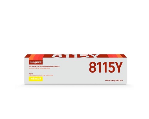 [Расходные материалы] Easyprint  TK-8115Y Тонер-картридж LK-8115Y для Kyocera ECOSYS M8124cidn/M8130cidn (6000 стр.) желтый, с чипом