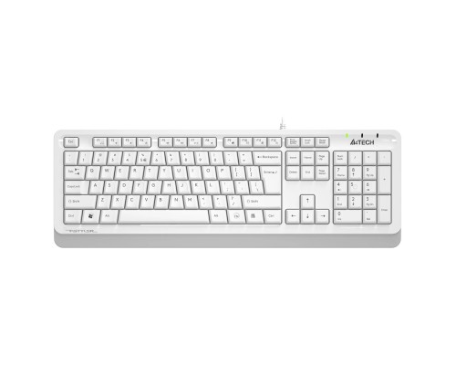 [Клавиатура] Клавиатура A4Tech Fstyler FKS10 белый/серый USB [1530198]