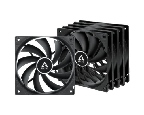 [Вентилятор] Case fan ARCTIC F12 PWM PST Value Pack (Black)  (5pc)  (ACFAN00250A)