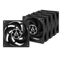 Case fan ARCTIC P8 PWM PST Value Pack (Black/Black) - retail (ACFAN00154A) 