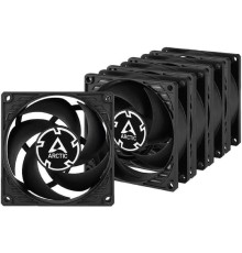 Case fan ARCTIC P8 PWM PST Value Pack (Black/Black) - retail (ACFAN00154A) 