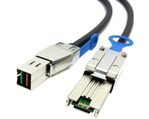 [DELL Опции к серверам] Кабель интерфейсный Dell  SAS HD-mini - HD-Mini, 12Gbps, 2m, Cus Kit
