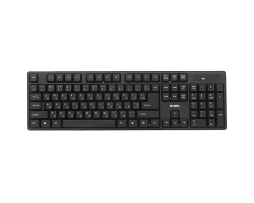 [Клавиатура] Беспроводная клавиатура Sven KB-C2100W ((2,4 GHz, 104кл.)