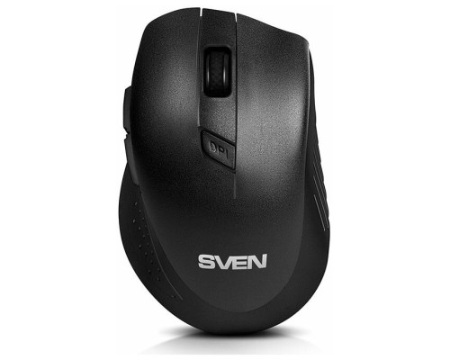 [Мышь] Беспроводная мышь Sven RX-425W чёрная (5+1кл. 800-1600DPI, блист)
