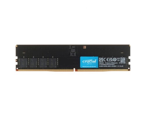 [Модуль памяти] Crucial DDR5 32GB 4800 MT/s CL40 16Gbit CT32G48C40U5