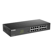 D-Link DGS-1016D/J1A Неуправляемый коммутатор с 16 портами 10/100/1000Base-T